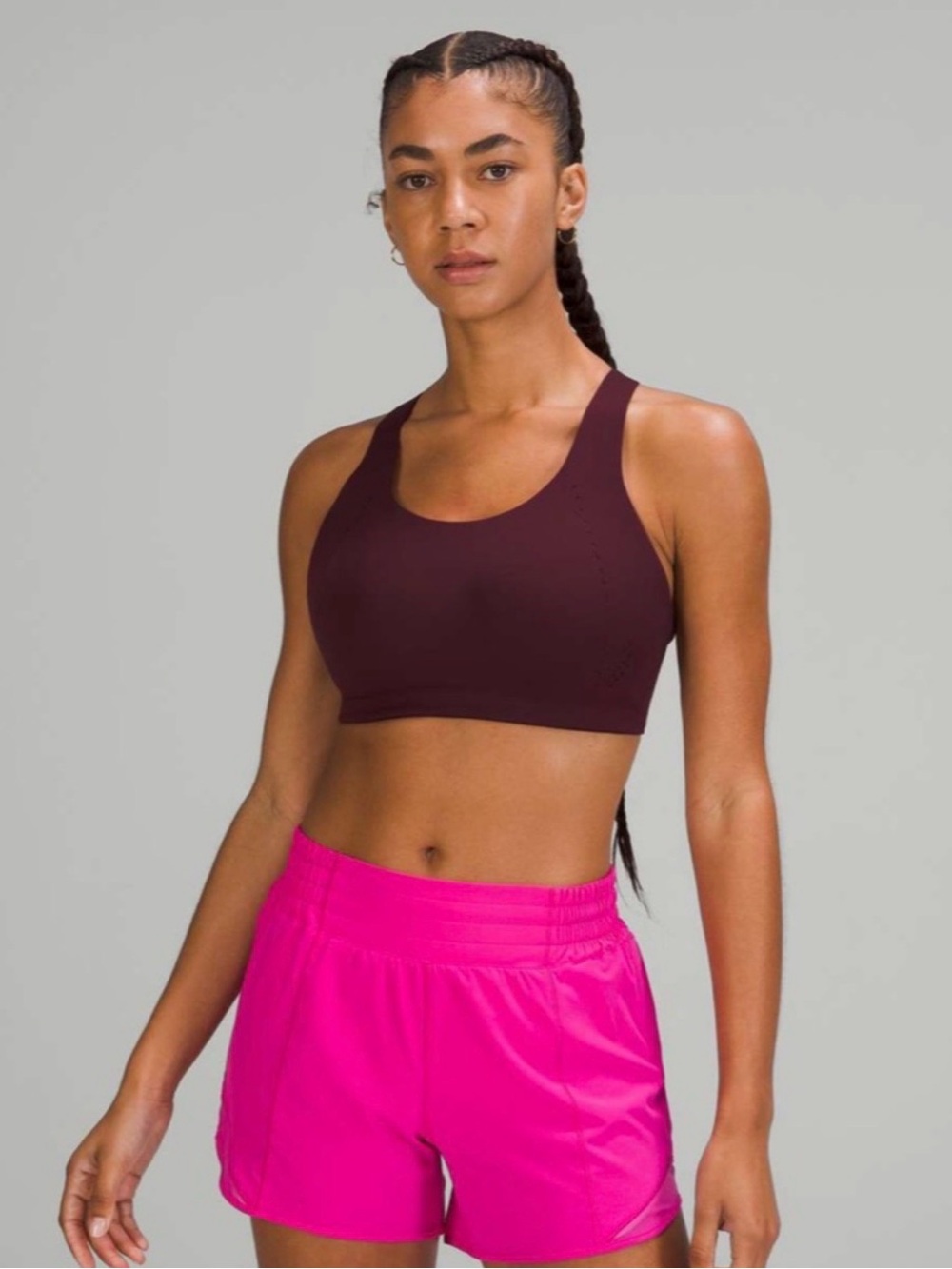 Lululemon Air Support Sports Bra - Dark Purple
